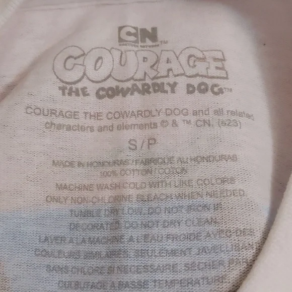 Cartoon Network Courage The Cowardly Dog Tee - Picture 6 of 6